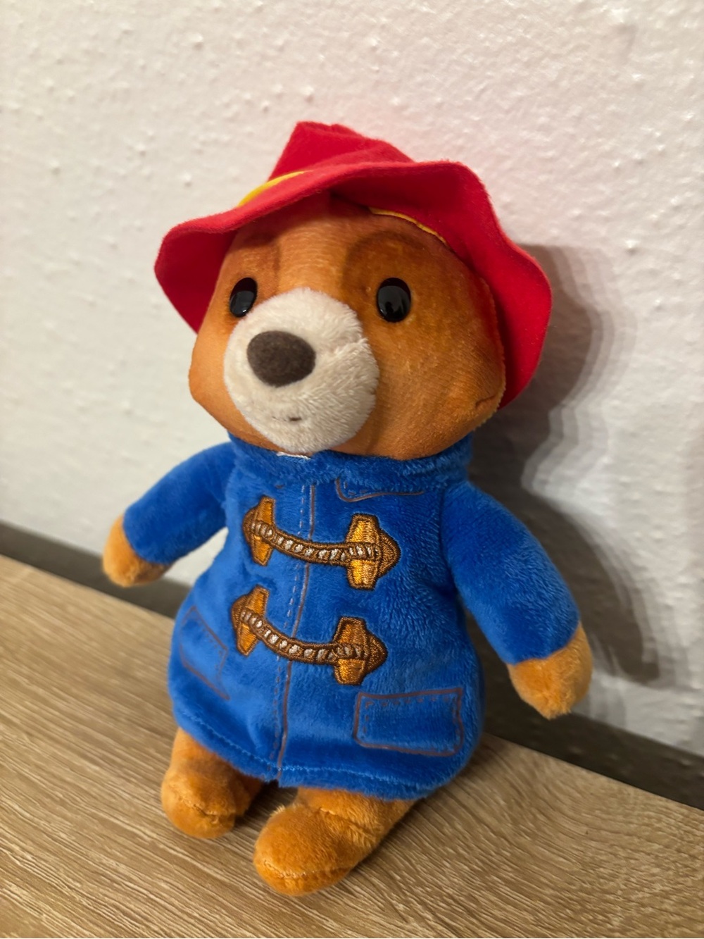 Ty Paddington Bear Plush with Blue Coat and Red Hat, Licensed 2024 - Picture 2 of 4
